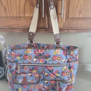 Lily Bloom Floral Baby Bag - Multicolor